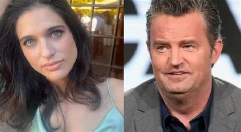 Este Fue El Mensaje De Despedida De Exprometida De Matthew Perry