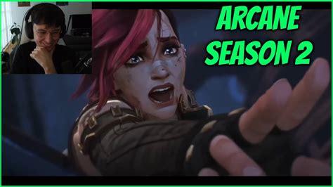 Caedrel Reacts To Arcane Season 2 Trailer FT Baus YouTube