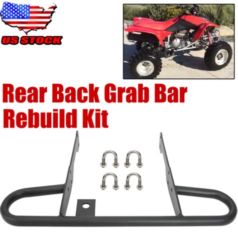 Rear Back Grab Bar Bumper Rebuild Kit For Honda Trx Ex Trx X Atv