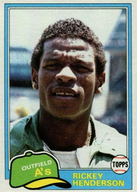 Rickey Henderson 1981 Topps 261 Base Price Guide Sports Card Investor