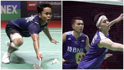 Jadwal Badminton Seusai Australia Open Ginting And Fajar Rian Tatap