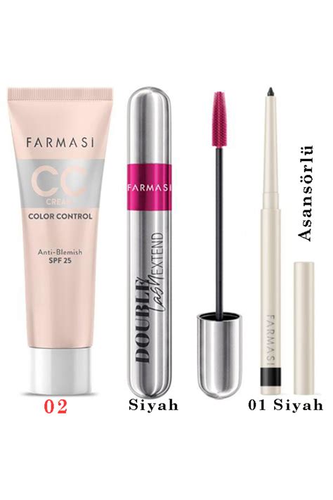 Farmasi Kad N Farmasi Cc Krem Ml Double Lash Maskara Ml