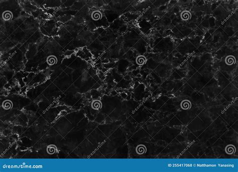 Black Grey Marble Texture Background In Natural Pattern With High