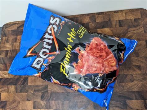 Review Doritos Flamin Hot Cool Ranch Tortilla Chips