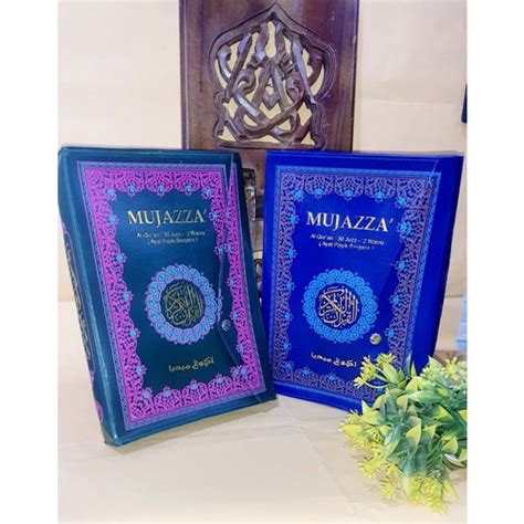 Jual Mujazza Al Qur An Per Juz 2 Warna Isi 30 Jus Quran Pojok