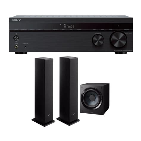 Sony STR-DH790 4K 7.2-Channel Home Theater AV Receiver with Speakers ...