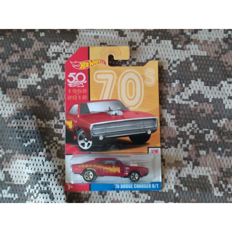 Jual Hot Wheels 70 Dodge Charger R T Merah Edisi 50 Th Shopee Indonesia