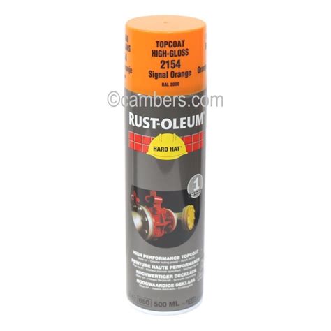 NEW Rustoleum Hard Hat Quality Top Coat Aerosol Spray Paint 500ml All