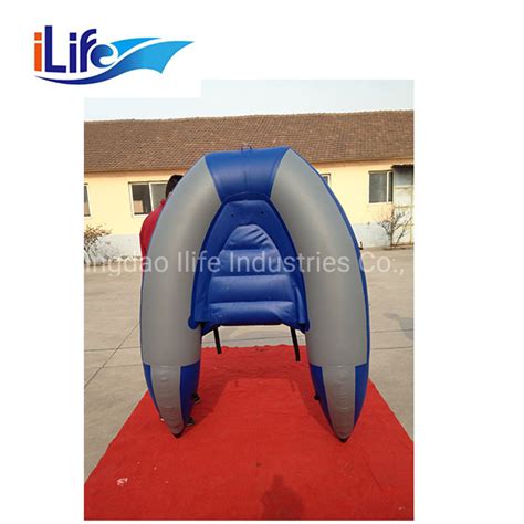 Ilife Foldable Fishing Inflatable Belly One Person Boat For Sale