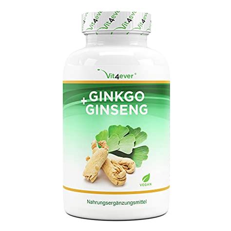 Ginkgo Ginseng 365 Compresse Estratto Speciale Dose Elevata