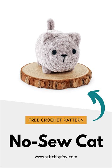 No Sew Crochet Cat Pattern Free Artofit