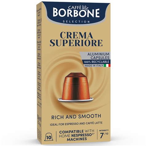 Borbone Crema Superiore Nespresso kompatibel 10er Pack Caffè