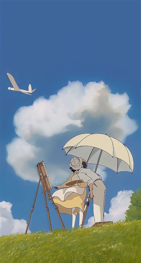 The Wind Rises Studio Ghibli Lockscreen In Ghibli Artwork