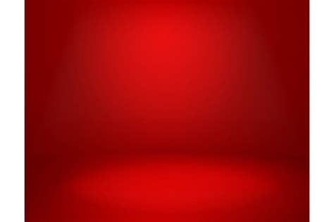 Red Studio Background Empty Vivid Red Color Studio Room Mo 867739