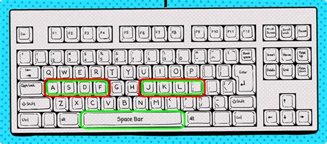 Typing Practice Of Home Row