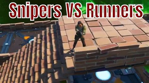 SNIPERS VS RUNNERS Fortnite Creative Map Official Trailer YouTube