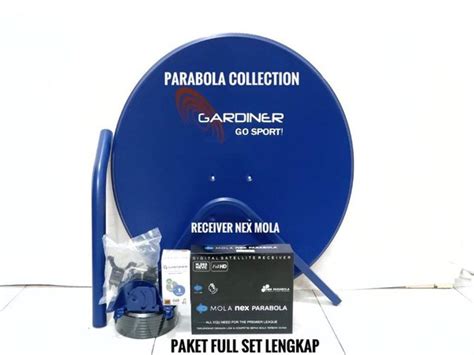 Jual Parabola Mini Full Set Gardiner Cm Paket Receiver Mola Nex