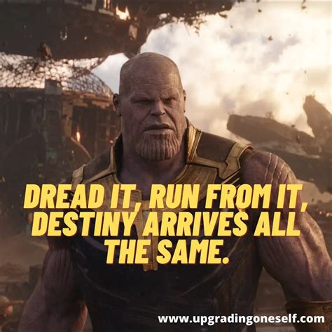 top  badass quotes   mad titan thanos upgrading oneself