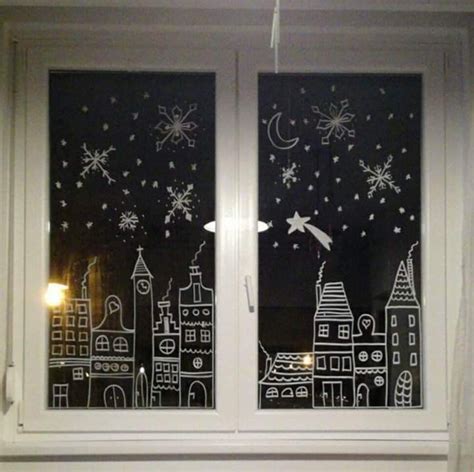 Pin de Tímea Pintérné Csikós en Dekor Decoracion ventanas navidad