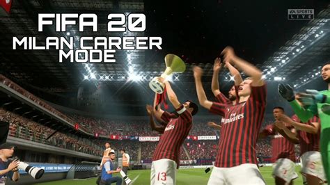 FIFA 20 AC MILAN CAREER MODE EP 21 TWO TROPHIES IN THE CABINET IN A