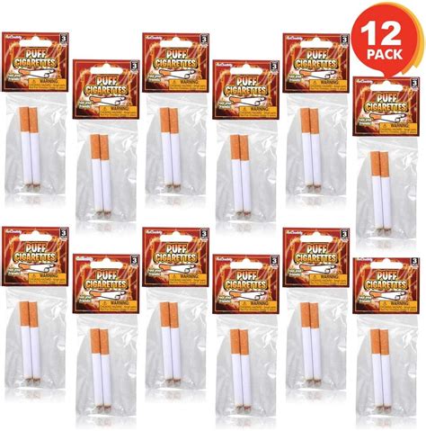 Artcreativity 325 Fake Puff Cigarettes That Blow Smoke 12 Pack 24