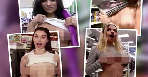 Naked Public Shopping Craze Goes Global As Cheeky Videos Sweep Internet Daily Star