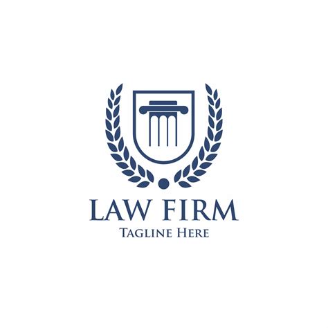 Law firm logo 22107434 Vector Art at Vecteezy