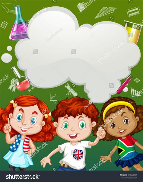 Children Science Symbols Illustration Stock Vector (Royalty Free ...