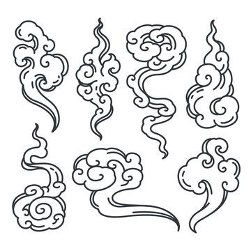 Tattoo Smoke Drawings