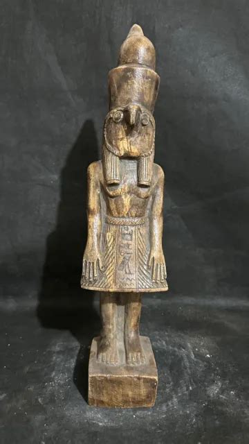 Rare Ancient Egyptian Antiques Egyptian Falcon Goddess Horus Statue