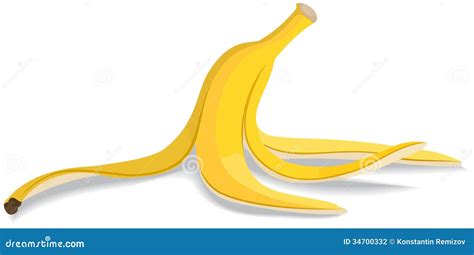 Banana Peel Icon In Cartoon Style | CartoonDealer.com #81642019