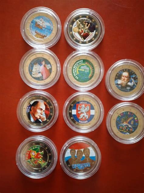 Europa Euro Commemorative Pieces With Catawiki