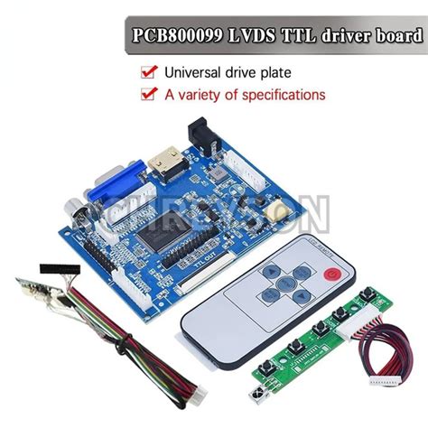 PCB800099-V.9 Платы драйверов LVDS TTL - купить с доставкой по выгодным ...