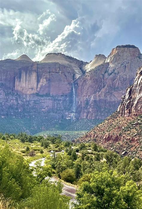 A Symphony of Nature's Fury: Chasing Waterfalls in Zion National Park ...