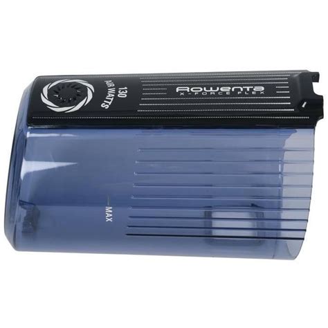 Bac Poussi Re Sans Sac Bleu Pour Aspirateur Rowenta X Force Ss