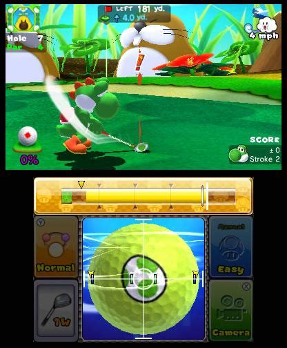 Mario Golf World Tour Nintendo 3DS Screenshots