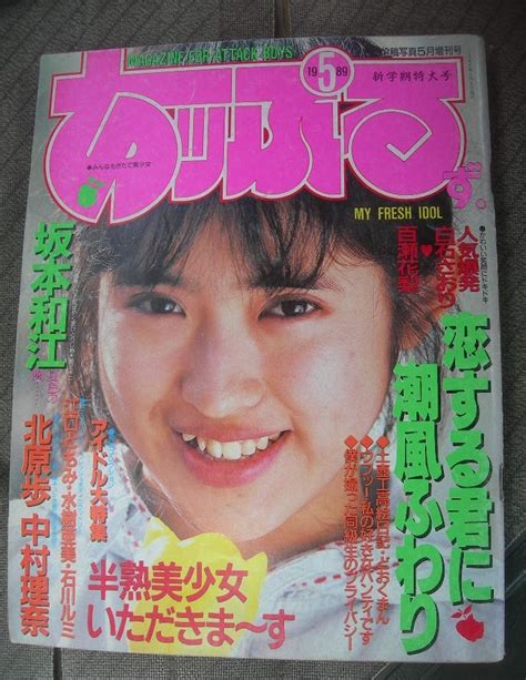 【全体的に状態が悪い】あっぷるず 1989年5月 江口ともみ 中村理奈 北原歩 坂本和江 投稿写真 の落札情報詳細 Yahoo