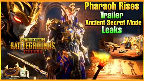 Pubg Pharaoh Rises Trailer Pubg Ancient Secret Mode Leaks Pubg