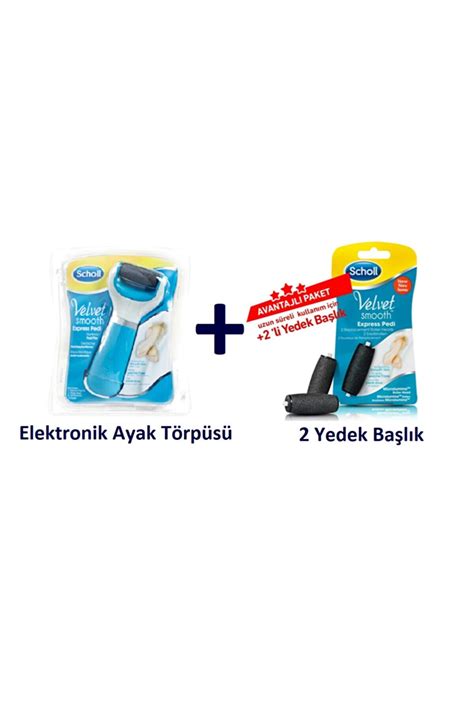 Scholl Velvet Smooth Elektronik Ayak T Rp S Yedek Ba L K Fiyat