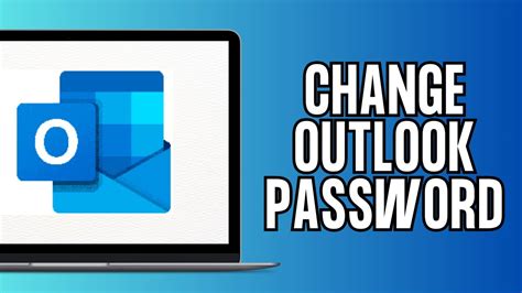 How To Change Outlook Password Youtube