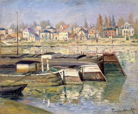 Claude Monet The Seine At Asnieres