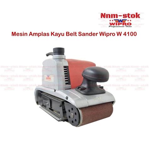 Jual Mesin Amplas Kayu Belt Sander Wipro W 4100 100x610 Mm Di Lapak