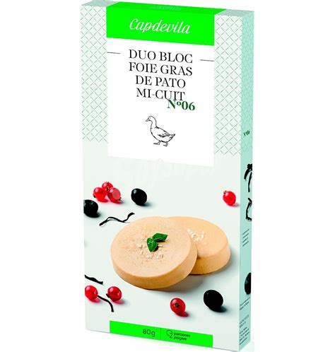 Capdevila Foie Gras Micuit Pato X G