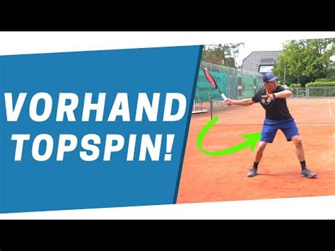 Vorhand Topspin Verbessern TENNIS VORHAND YouTube