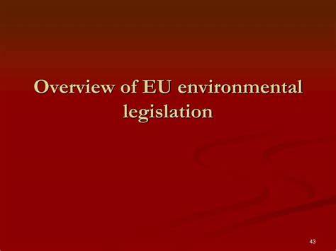 Ppt The Environmental Policy Of The Eu Powerpoint Presentation Free