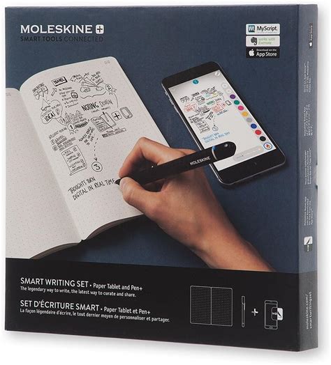 Moleskine Smart Writing Set Notebook E Pen Smartpen Taccuino Con