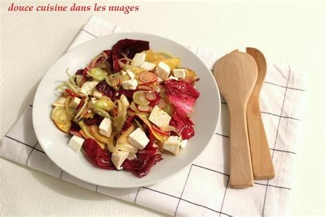 Salade de fenouil radis pomme trévise et manouri Salade fenouil