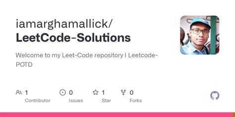 GitHub Iamarghamallick LeetCode Solutions Welcome To My Leet Code