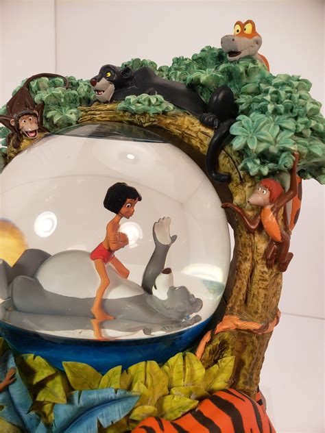 Disney The Jungle Book II Musical Snow Globe The Bear Etsy