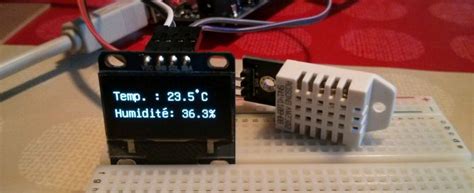 Arduino Dht Et Cran Oled Alex Web